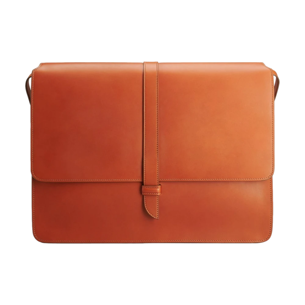 Image of a Montagu Leather Laptop Messenger